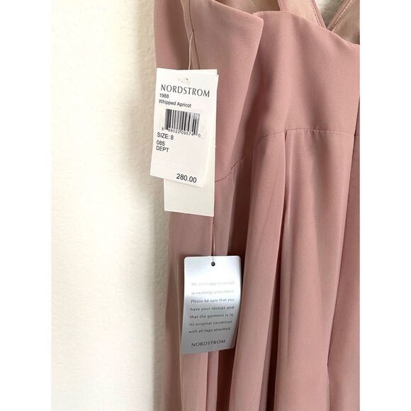 Jenny Yoo Bryce Surplice V-neck chiffon maxi dress - Picture 10 of 11